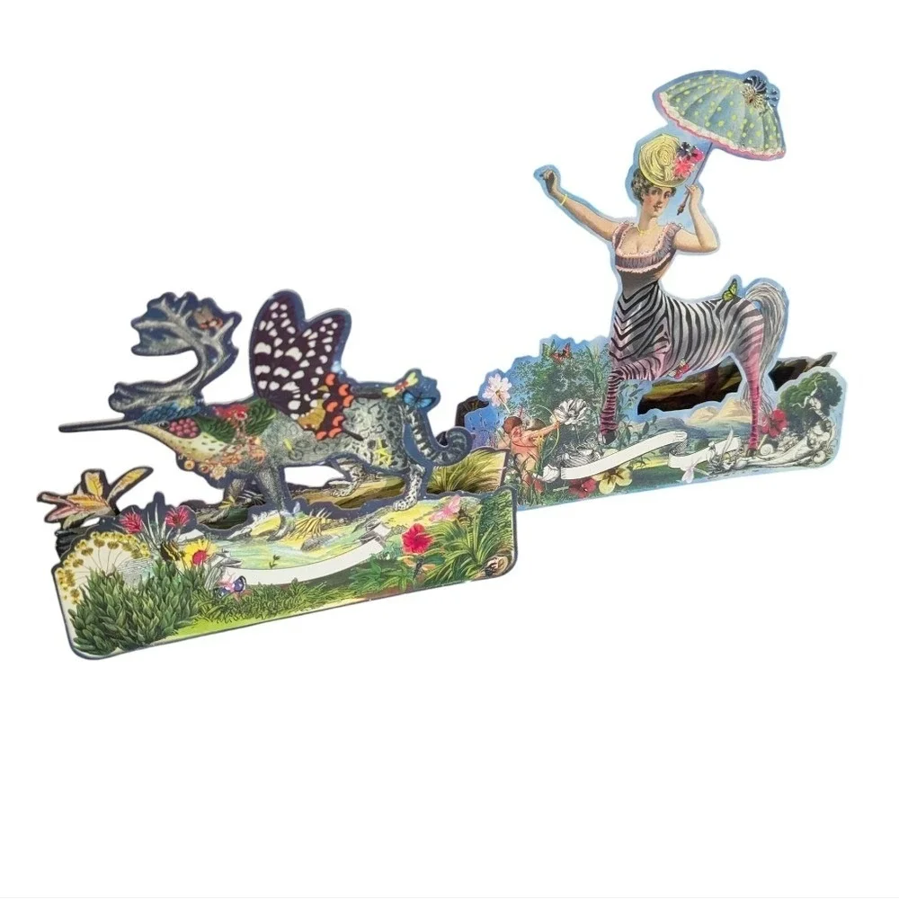 Christian Lacroix Fantasy Animal Note Card Box‎ Set Y2K Incomplete Set